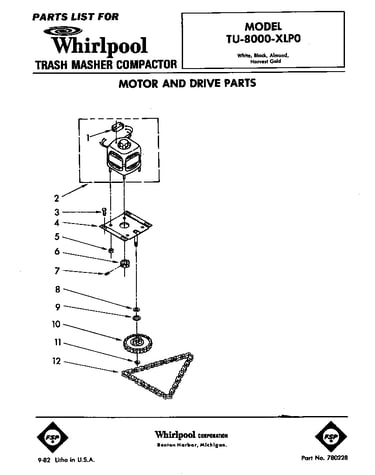 Motor and drive