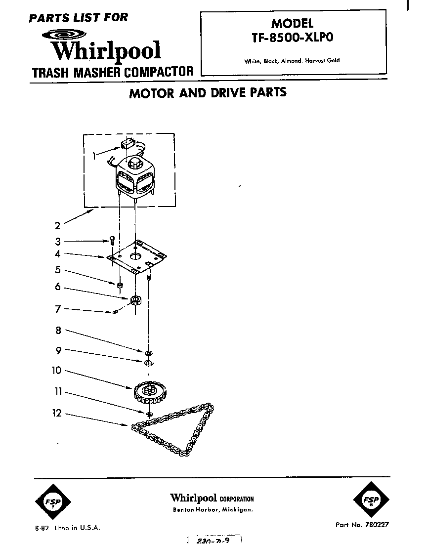 Motor and drive