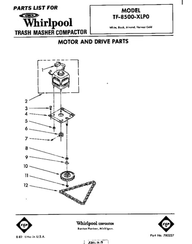 Motor and drive