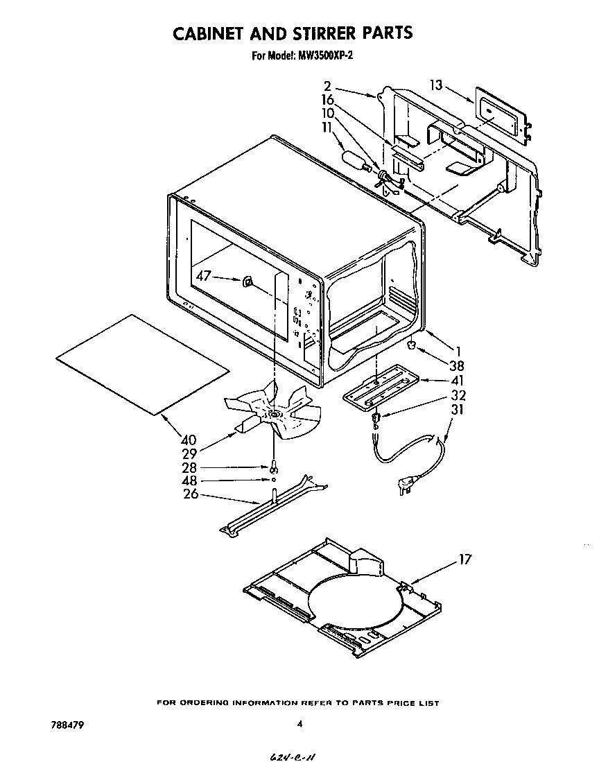 Cabinet and stirrer