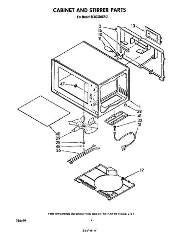 Cabinet and stirrer