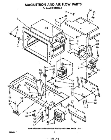 Magnetron and air flow