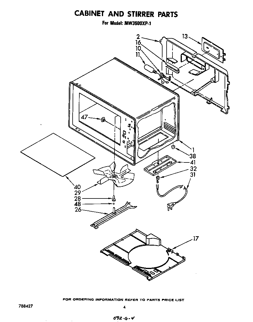 Cabinet and stirrer