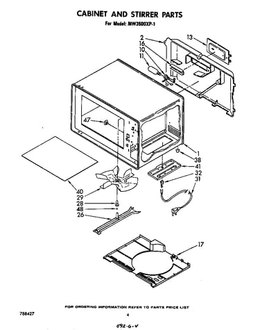 Cabinet and stirrer