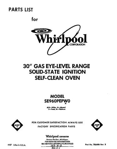 Front cover