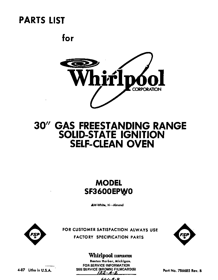 Front cover