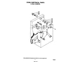 Whirlpool SF3600EPW0 oven electrical diagram