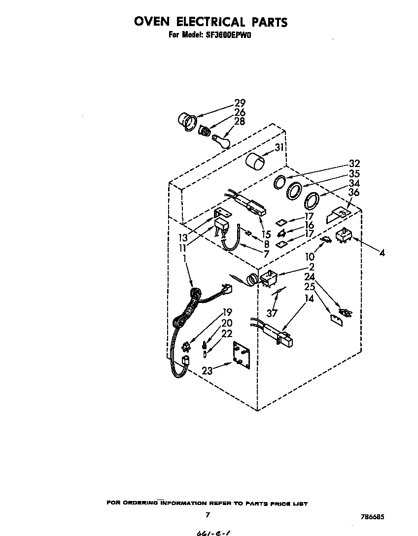 Oven electrical