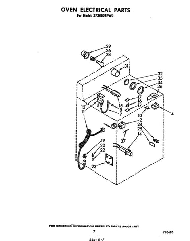 Oven electrical