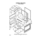 Whirlpool SF375BEPW0 external oven diagram