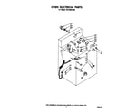 Whirlpool SF375BEPW0 oven electrical diagram