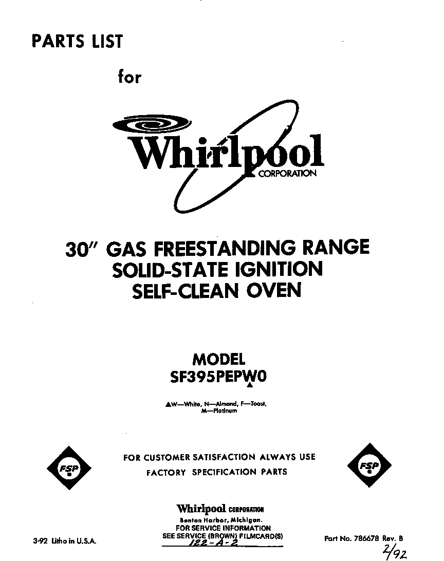 Front cover