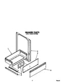 Drawer (for 2 track system)