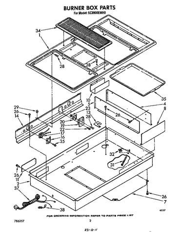 Burner box