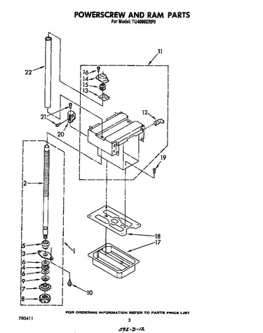Powerscrew and ram