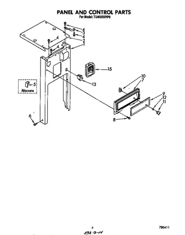 Panel and control