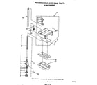 Whirlpool TF8500XRP0 powerscrew and ram diagram
