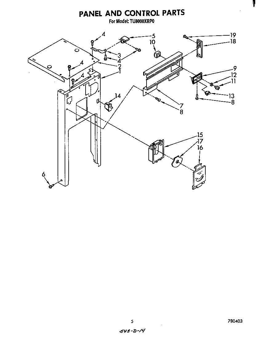 Panel and control
