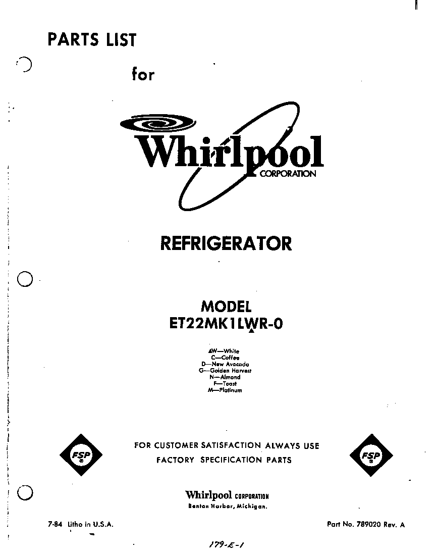 Front cover