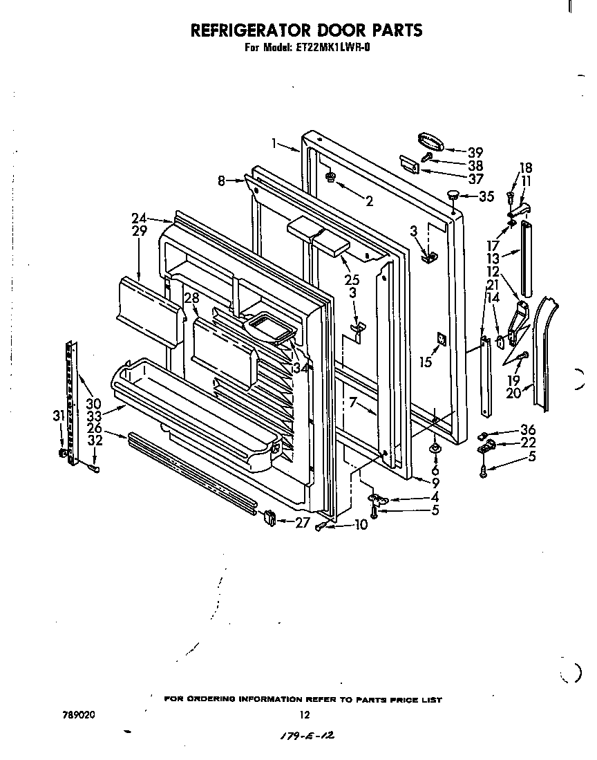Refrigerator door