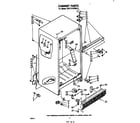 Whirlpool EHT171TKWR3 cabinet diagram