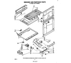 Whirlpool EHT171TKWR3 breaker and partition diagram