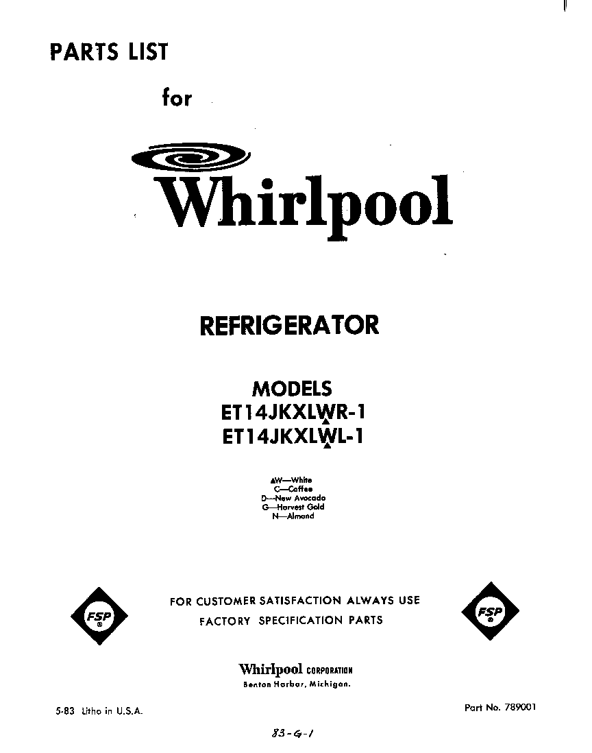 Front cover