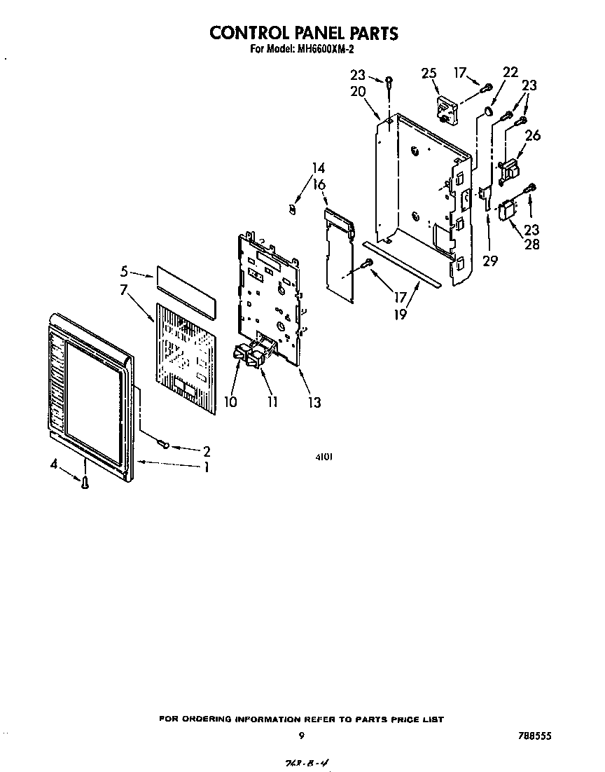 Control panel