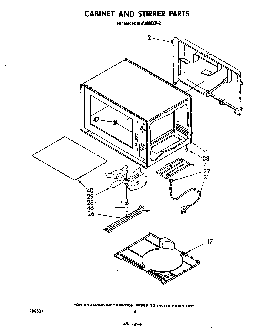 Cabinet and stirrer