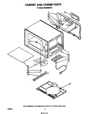 Cabinet and stirrer