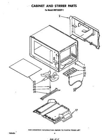 Cabinet and stirrer