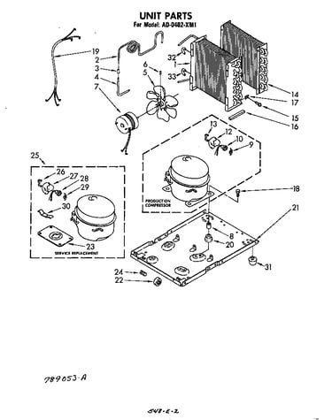 Unit parts