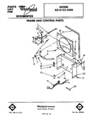 Frame and control parts