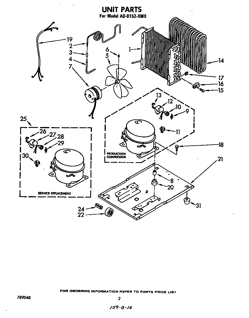 UNIT PARTS