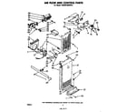 Whirlpool EHD261MKWR4 air flow and control diagram