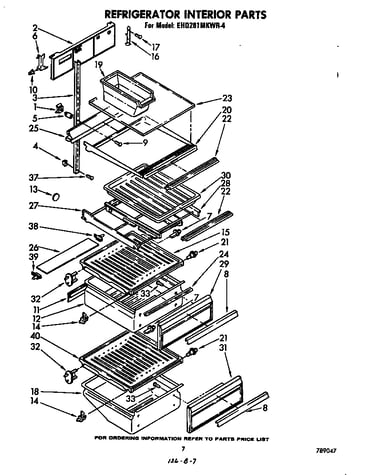Refrigerator interior