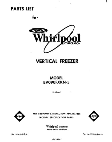 Parts diagram