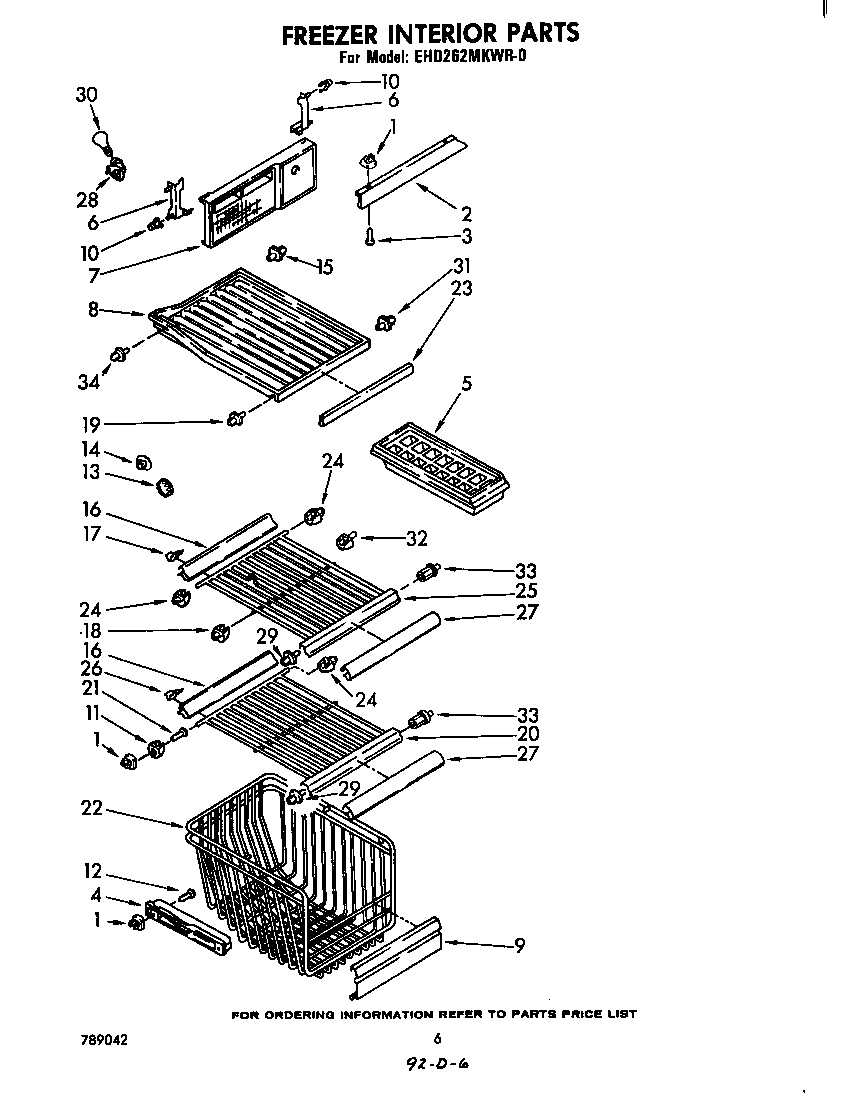 FREEZER INTERIOR