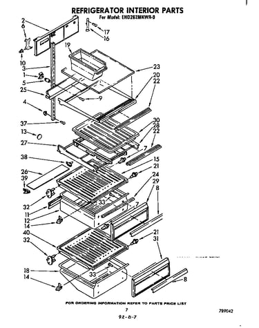 Refrigerator interior