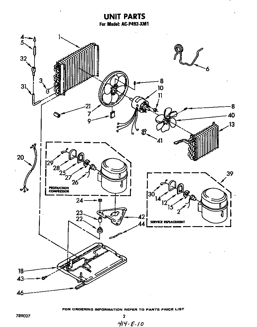 Unit parts