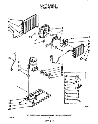 Unit parts