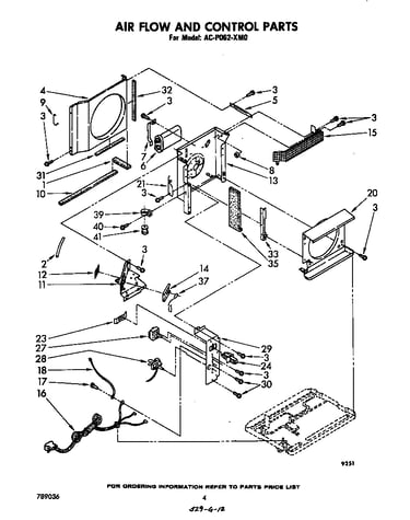 Air flow and control parts