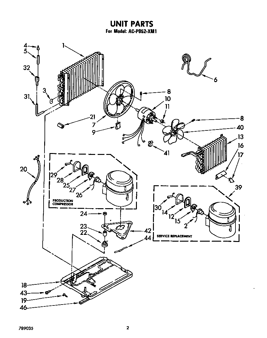 Unit parts