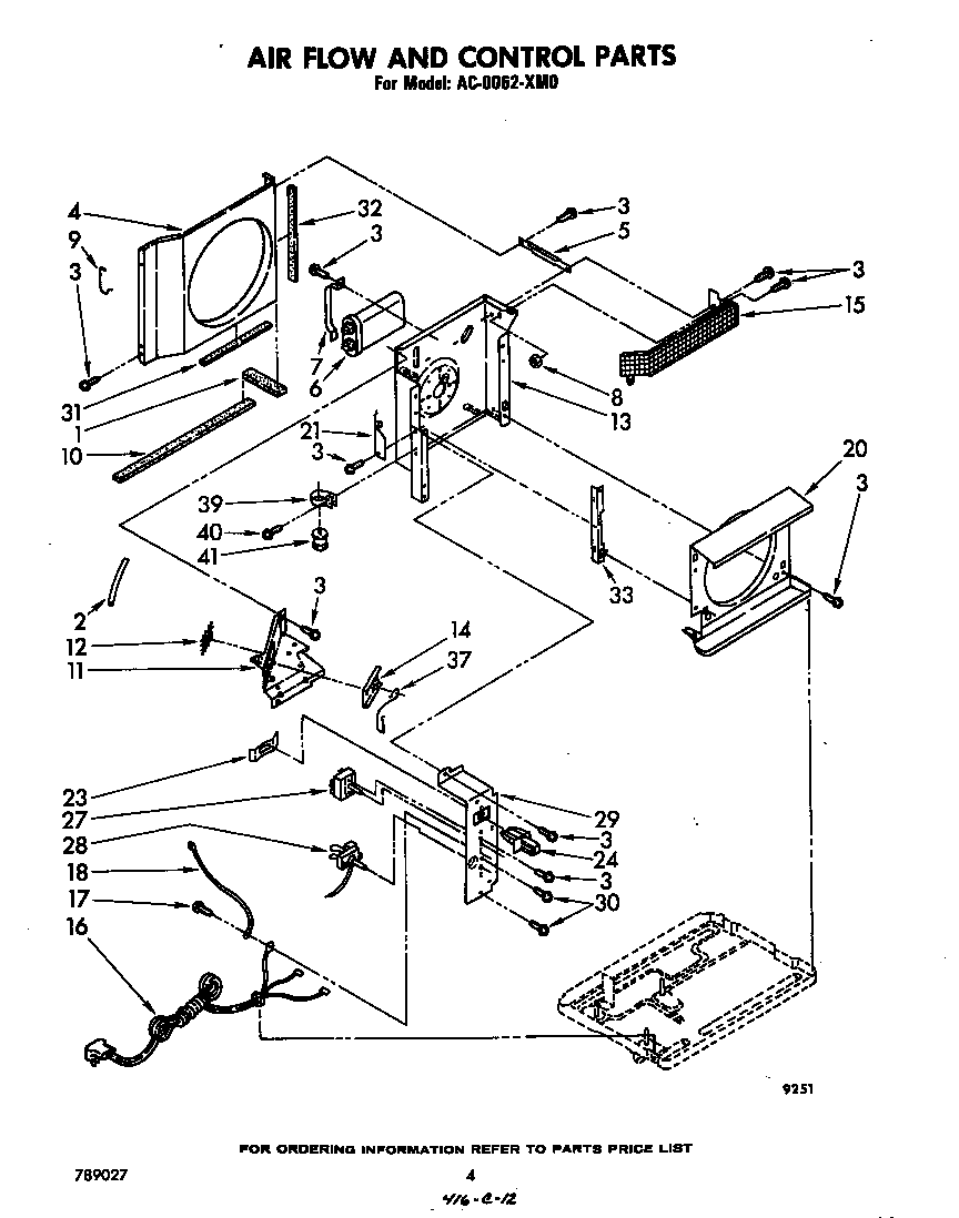 AIR FLOW AND CONTROL PARTS