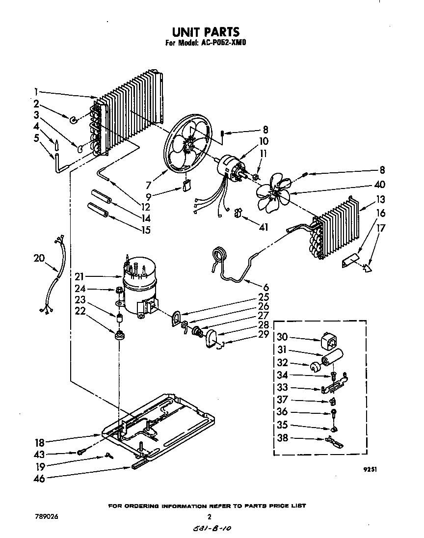 Unit parts