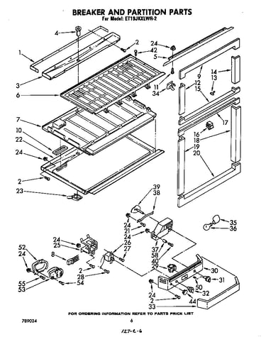 Breaker and partition
