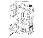 Whirlpool ACE184XM1 air flow and control diagram