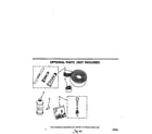 Whirlpool ACR124XR0 optional parts diagram