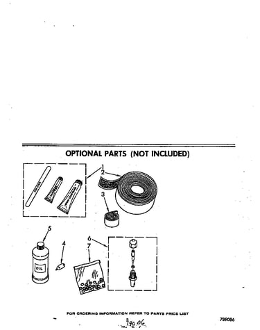 Optional parts