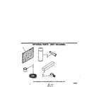 Whirlpool ACR124XR0 optional parts diagram